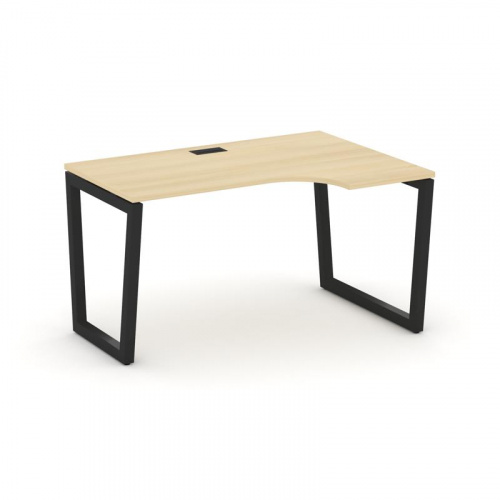 Style Project Стол рабочий эргоном. SN-5T2.SPA-002(R) Акация Лорка/Металл Антрацит/Заглушка Пластик фото 6 Style Project Стол рабочий эргоном. SN-5T2.SPA-002(R) Акация Лорка/Металл Антрацит/Заглушка Пластик фото 6