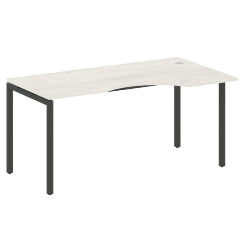 Стол криволинейный правый на П-обр. м/к Metal System Quattro 40БП.СА-1 (R) фото 11