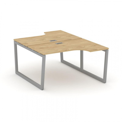 Style Project Рабочая станция эргоном. SN-5T2.DRPA-012 Акация Лорка/Металл Антрацит/Заглушка Пластик фото 2