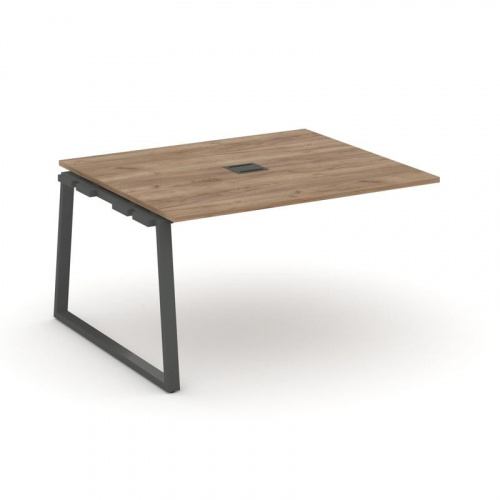 Style Project Проходной наб. элем. перег. стола SN-6T1.NSPRG-032 Акация Лорка/Металл Антрацит/Заглуш фото 23