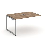 Style Project Проходной наб. элем. перег. стола SN-6O.NSPRG-003 Дуб Табак/Металл Серый 1380*980*750