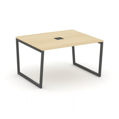 Style Project Стол переговорный SN-4T2.SPRG-034 Акация Лорка/Металл Антрацит/Заглушка Металл Антраци фото 28