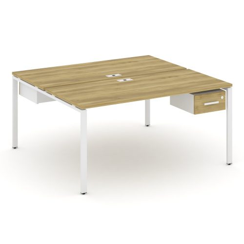 Бенч-система на 2 места с подвесными тумбами Concept CN.DRS-112 фото 11