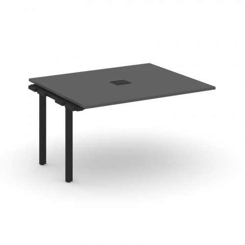 Style Project Проходной наб. элем. перег. стола SN-6P.NSPRG-033 Вяз Благородный/Металл Антрацит 1380 фото 25