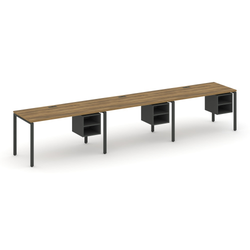 Бенч-система на 3 места с подвесными тумбами Concept CN.ORS-127