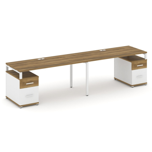 Бенч-система на 2 места с 2 опорными тумбами Concept CN.ORS-324 фото 8