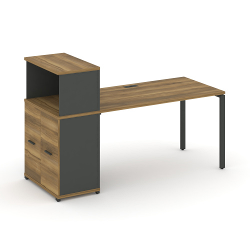 Стол офисный с опорным распашным шкафом Concept CN.SP-226