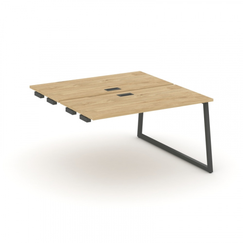 Style Project Стол-приставка к опор. элем. SN-4T1.DPRS-023 Акация Лорка/Металл Антрацит/Заглушка Пла фото 11