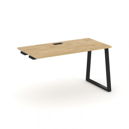 Style Project Стол-приставка к опор. элем. SN-6T1.OPRS-021 Акация Лорка/Металл Антрацит/Заглушка Пла