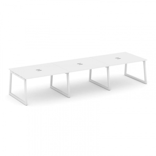 Style Project Стол переговорный SN-5T1.SPRG-054 Акация Лорка/Металл Антрацит/Заглушка Металл Антраци фото 18