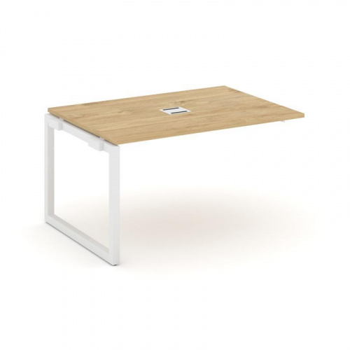 Style Project Проходной наб. элем. перег. стола SN-5O.NSPRG-002 Белый/Металл Белый 1180*980*750 фото 22