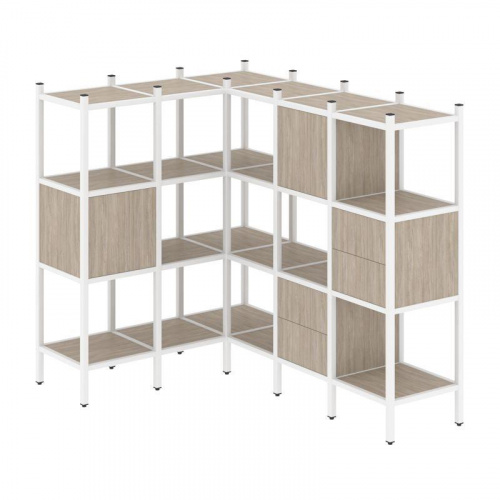 Стеллаж офисный угловой Loft VR.L-30 фото 2 Стеллаж офисный угловой Loft VR.L-30 фото 2