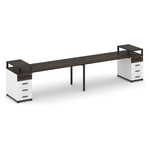 Бенч-система на 2 места с 2 опорными тумбами Concept CN.ORS-428 фото 9