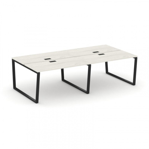 Style Project Рабочая станция 2-х сторон. SN-6T2.DRS-043 Акация Лорка/Металл Антрацит/Заглушка Пласт фото 6