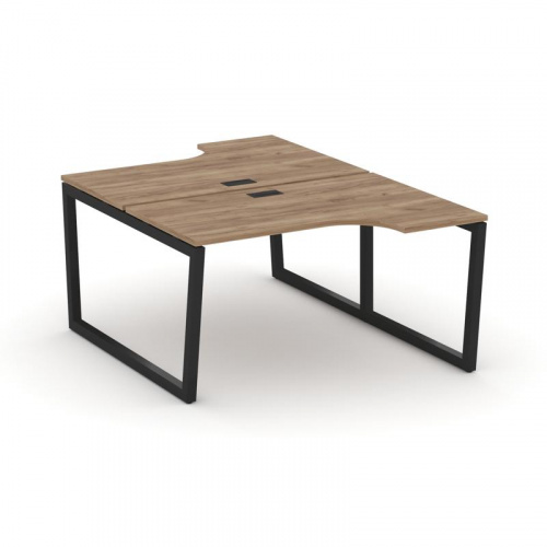 Style Project Рабочая станция эргоном. SN-5T2.DRPA-012 Акация Лорка/Металл Антрацит/Заглушка Пластик фото 9