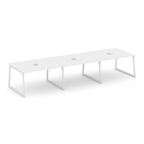 Style Project Стол переговорный SN-4T1.SPRG-053 Акация Лорка/Металл Антрацит/Заглушка Металл Антраци фото 17