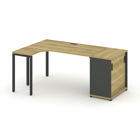 Стол эргономичный с опорным шкафом-купе Concept CN.SA-218(L)