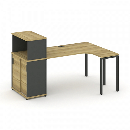 Стол эргономичный с опорным шкафом-купе Concept CN.SA-220(R)