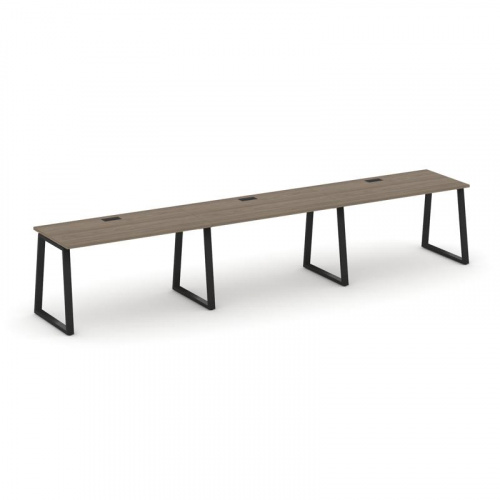 Style Project Рабочая станция 1 сторон. SN-6T1.ORS-031 Акация Лорка/Металл Антрацит/Заглушка Пластик фото 7