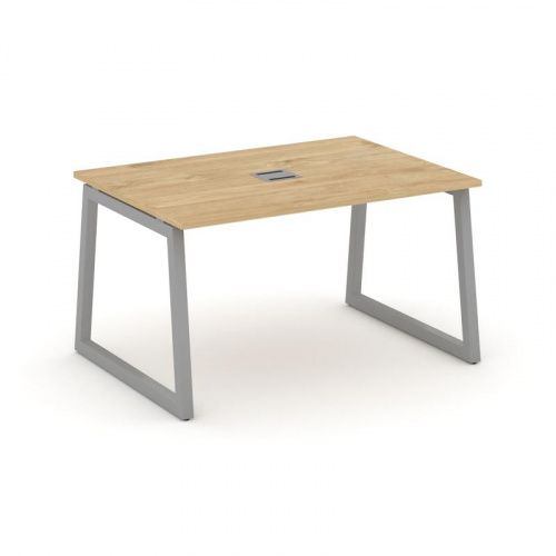 Style Project Стол переговорный SN-5T1.SPRG-004 Акация Лорка/Металл Антрацит/Заглушка Металл Антраци фото 2