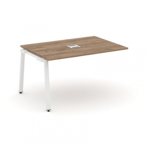 Style Project Проходной наб. элем. перег. стола SN-6A.NSPRG-003 Акация Лорка/Металл Белый 1380*980*7 фото 20