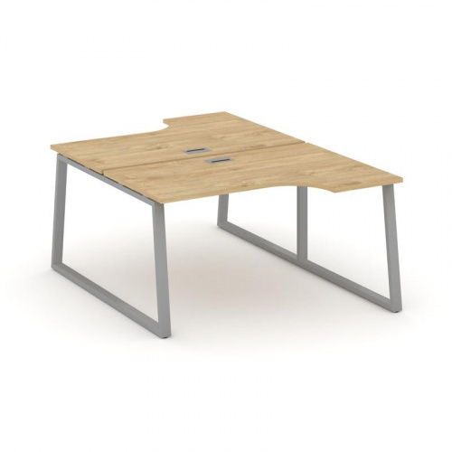 Style Project Рабочая станция эргоном. SN-6T1.DRPA-001 Акация Лорка/Металл Антрацит/Заглушка Пластик фото 2