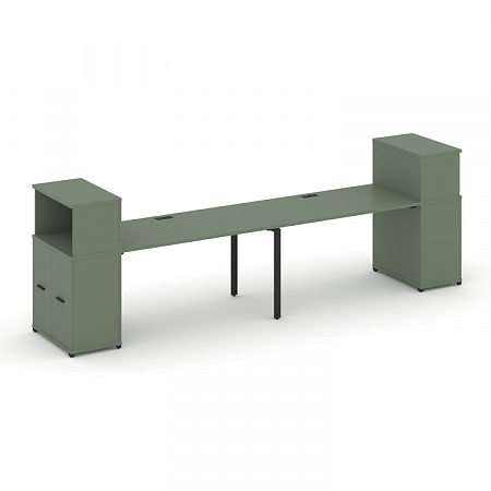 Бенч-система с опорными распашными шкафами Concept CN.ORS-228