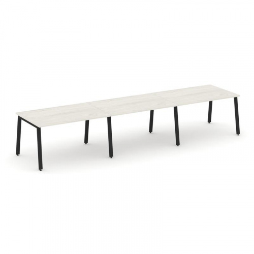 Style Project Стол переговорный SN-6A.SPRG-021.3 Акация Лорка/Металл Белый 2940*980*750 фото 8 Style Project Стол переговорный SN-6A.SPRG-021.3 Акация Лорка/Металл Белый 2940*980*750 фото 8