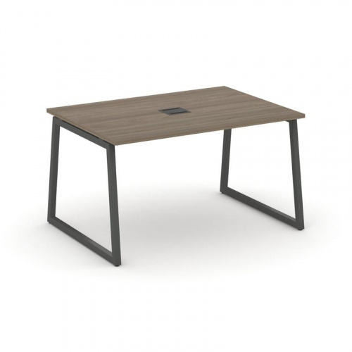 Style Project Стол переговорный SN-4T1.SPRG-003 Акация Лорка/Металл Антрацит/Заглушка Металл Антраци фото 25