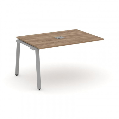 Style Project Проходной наб. элем. перег. стола SN-6A.NSPRG-003 Акация Лорка/Металл Белый 1380*980*7 фото 7