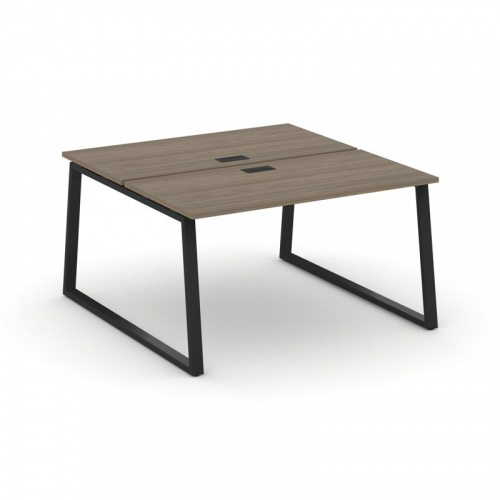 Style Project Рабочая станция 2-х сторон. SN-6T1.DRS-012 Акация Лорка/Металл Антрацит/Заглушка Пласт фото 5