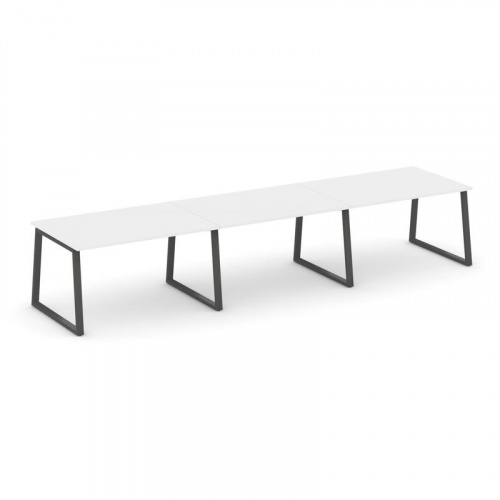 Style Project Стол переговорный SN-6T1.SPRG-023.3 Акация Лорка/Металл Антрацит 4410*980*750 фото 26