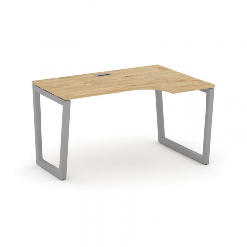 Style Project Стол рабочий эргоном. SN-5T2.SPA-002(R) Акация Лорка/Металл Антрацит/Заглушка Пластик фото 2 Style Project Стол рабочий эргоном. SN-5T2.SPA-002(R) Акация Лорка/Металл Антрацит/Заглушка Пластик фото 2