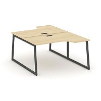 Style Project Рабочая станция эргоном. SN-4T1.DRPA-021 Акация Лорка/Металл Антрацит/Заглушка Пластик