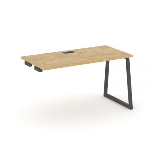 Style Project Стол-приставка к опор. элем. SN-4T1.OPRS-003 Акация Лорка/Металл Антрацит/Заглушка Пла фото 11