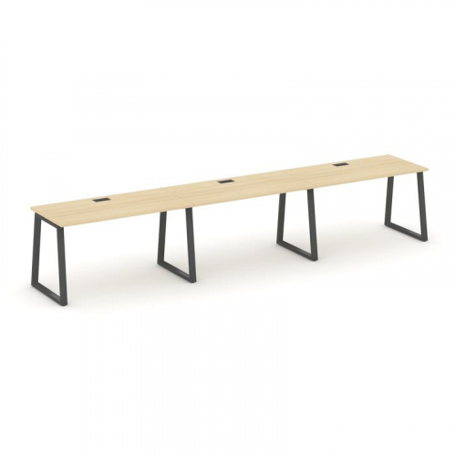 Style Project Рабочая станция 1 сторон. SN-6T1.ORS-031 Акация Лорка/Металл Антрацит/Заглушка Пластик фото 28