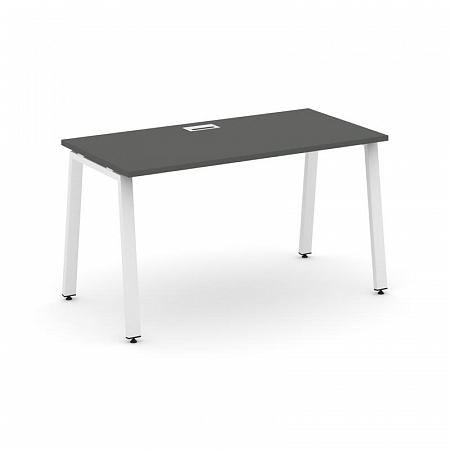 Style Project Стол письменный SN-6A.SP-025 Антрацит/Металл Белый 1780*800*750