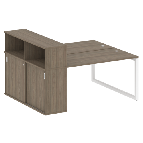 Бенч-система с шкафом-купе на О-обр. м/к Metal System Quattro 50БО.РС-СШК-2.3 фото 3