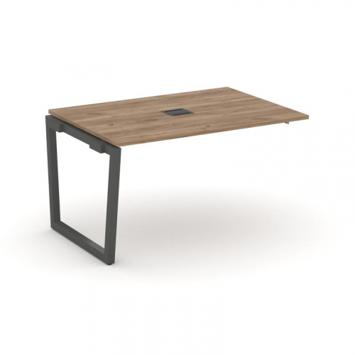 Style Project Проходной наб. элем. перег. стола SN-5T2.NSPRG-003 Акация Лорка/Металл Антрацит/Заглуш фото 23