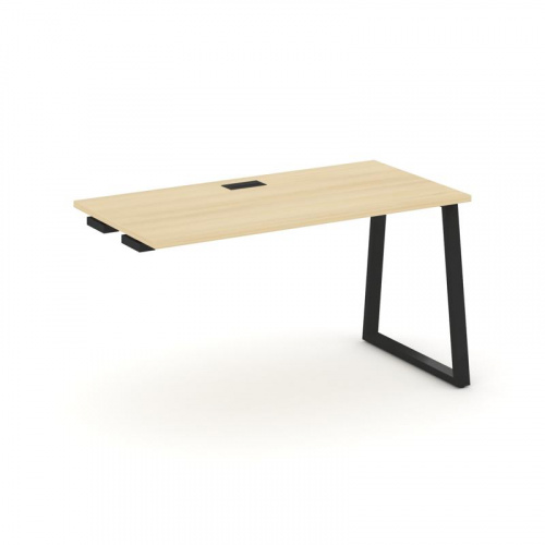 Style Project Стол-приставка к опор. элем. SN-6T1.OPRS-021 Акация Лорка/Металл Антрацит/Заглушка Пла фото 5