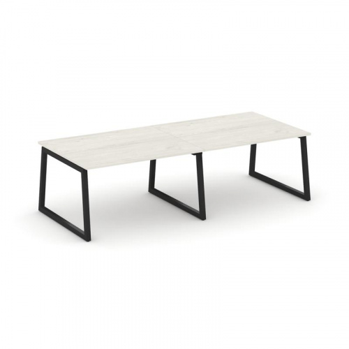 Style Project Стол переговорный SN-5T1.SPRG-044.3 Акация Лорка/Металл Антрацит 3160*1180*750 фото 4