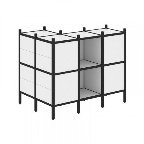 Стеллаж офисный угловой Loft VR.L-51 фото 8 Стеллаж офисный угловой Loft VR.L-51 фото 8