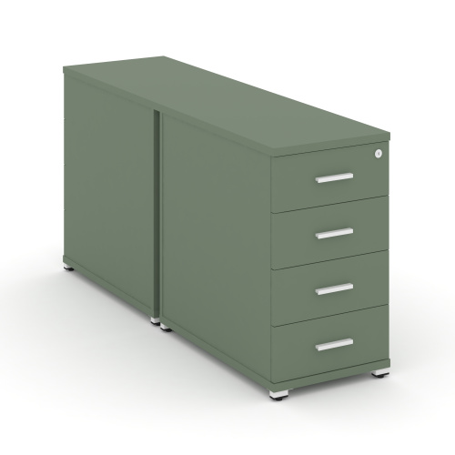 Тумба двухсторонняя опорная/приставная Concept CN.DTGO-002