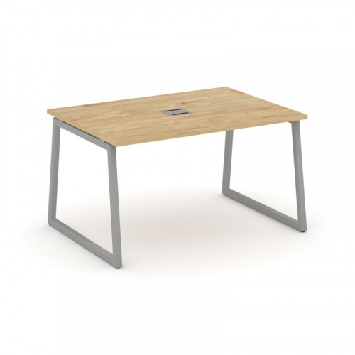 Style Project Стол переговорный SN-4T1.SPRG-003 Акация Лорка/Металл Антрацит/Заглушка Металл Антраци фото 2