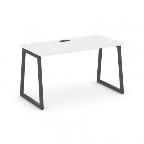 Style Project Стол письменный SN-4T1.SP-003 Акация Лорка/Металл Антрацит/Заглушка Пластик Черный 138 фото 13