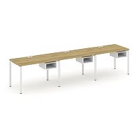 Бенч-система на 3 места с подвесными тумбами Concept CN.ORS-122