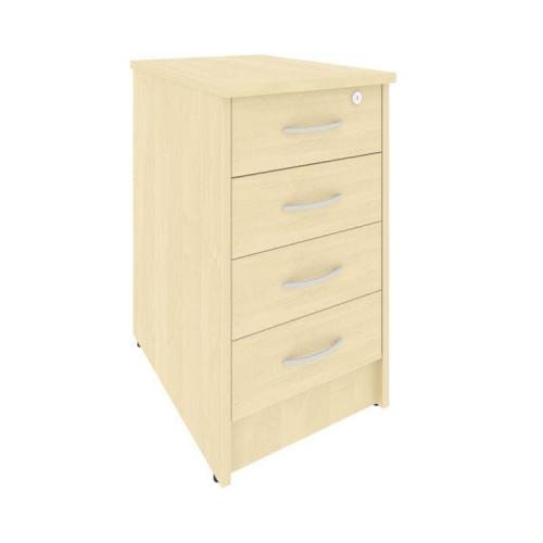 Тумба приставная на 4 ящика с замком Riva А.ТП-4.1F-S фото 4