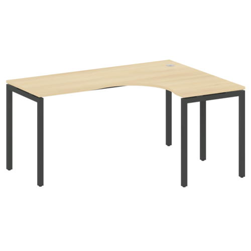 Стол криволинейный правый на П-обр. м/к Metal System Quattro 40БП.СА-4 (R) фото 10 Стол криволинейный правый на П-обр. м/к Metal System Quattro 40БП.СА-4 (R) фото 10