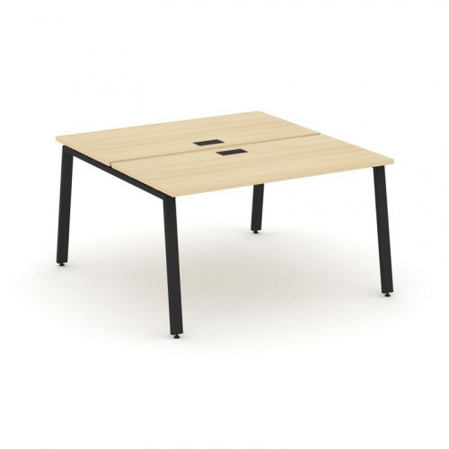 Style Project Рабочая станция 2-х сторон. SN-6A.DRS-013 Акация Лорка/Металл Белый 1380*1432*750 фото 7