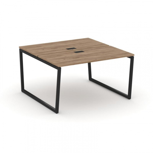 Style Project Рабочая станция 2-х сторон. SN-4T2.DRS-021 Акация Лорка/Металл Антрацит/Заглушка Пласт фото 6